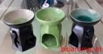 Đèn đốt tinh dầu bằng nến hình lục giác DN11